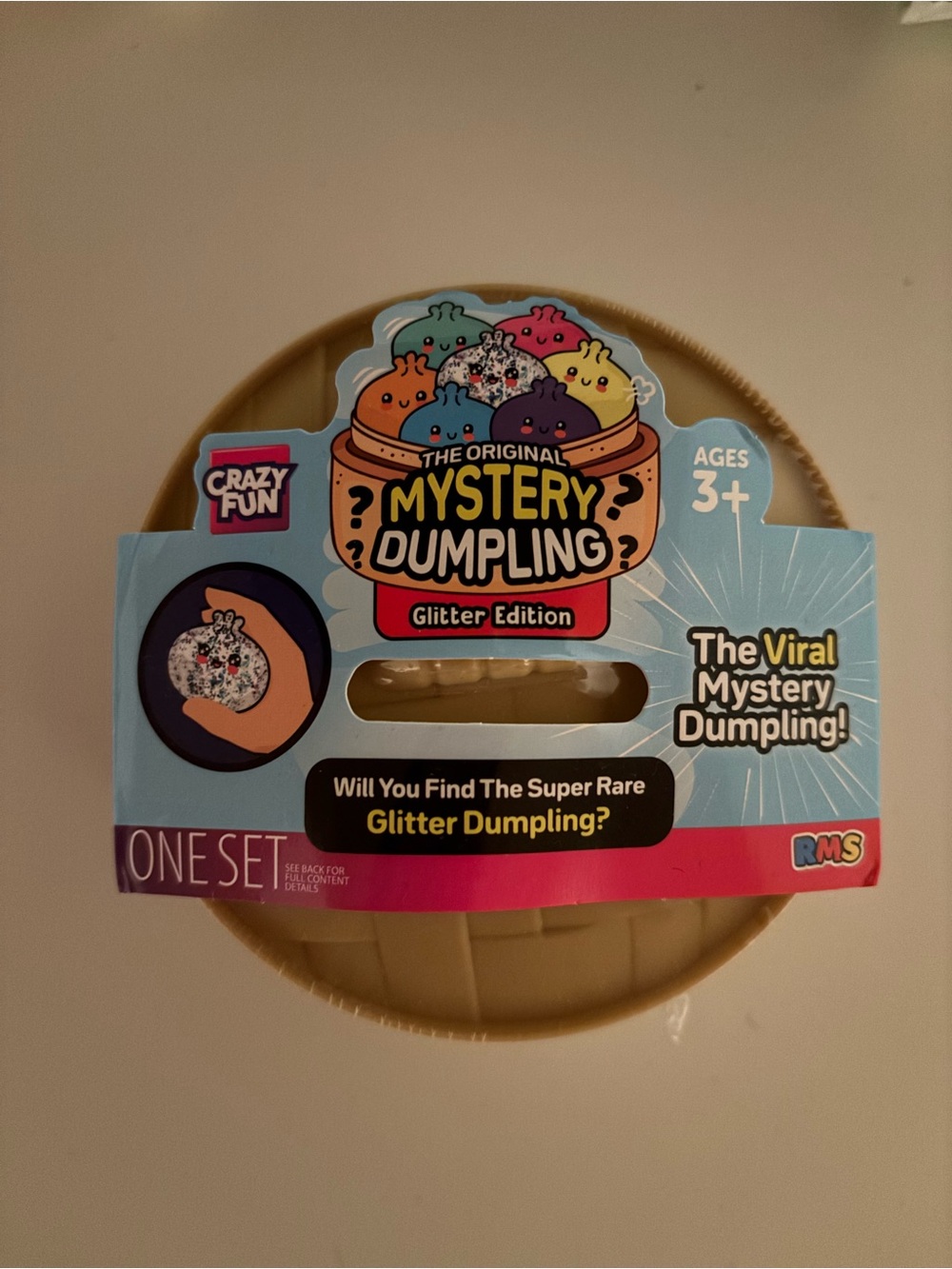 🔥VIRAL RMS The Original Mystery Dumpling Glitter Edition Toy - Multicolor
